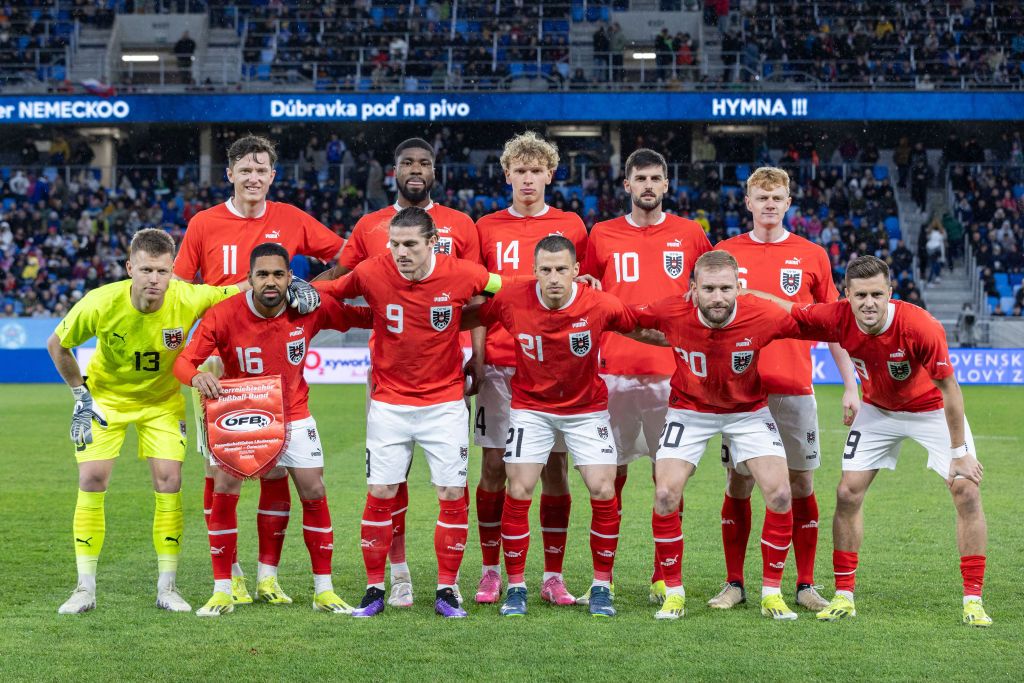team photo for Austria
